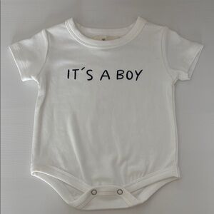 Tiny Victories Onesie It's A Boy Size 0-3m NWOT
